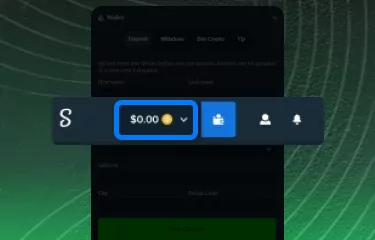 Stake Nigeria process of withdrawing funds from an account in the most convenient and safe way instruction step 3